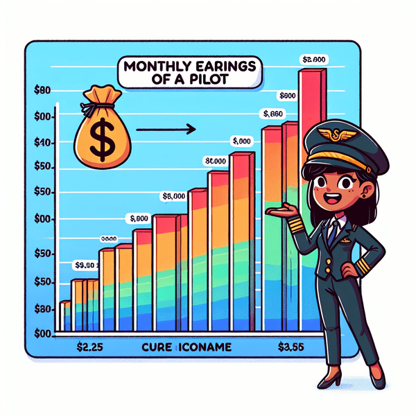  hoeveel verdient een piloot per maand » Ontdek het Salaris Hier