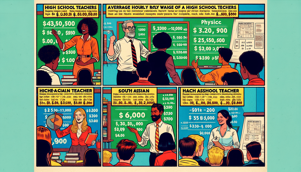 Extra taken verhogen het uurloon -  hoeveel verdient een middelbare school docent per uur » Ontdek het Salaris Hier
