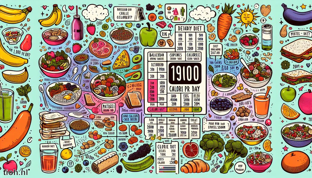 Vezelrijke granen voor energie en verzadiging -  1900 calorieën per dag » Voedingsplannen en tips