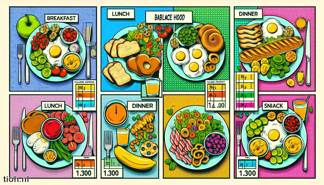 Beperk aardappelen en wit brood, kies volkoren -  1300 calorieën per dag » Evenwichtige maaltijden