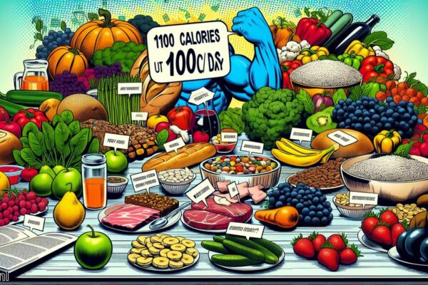 1100 calorieën per dag » Voeding voor fitness