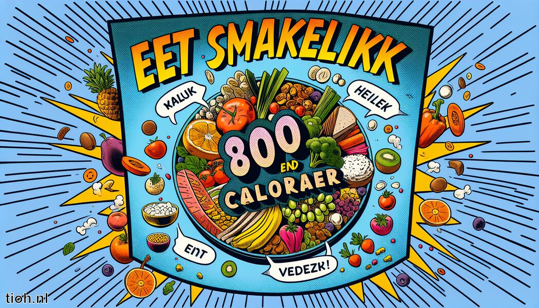 800 calorieën per dag » Eet smakelijk en voedzaam