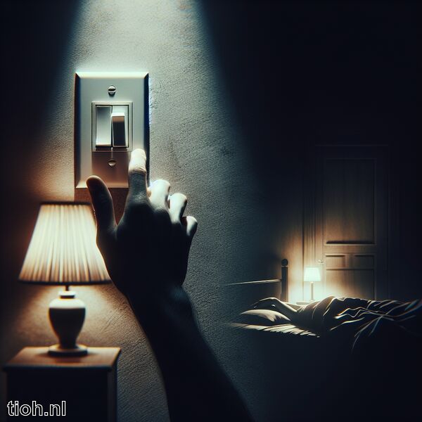 Betekenis droom licht gaat niet aan