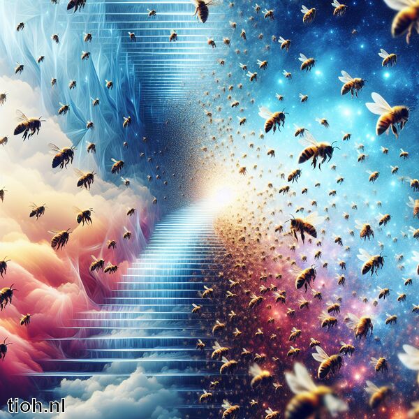Droom je van een trap: Dit kan het betekenenDroom je van bijen