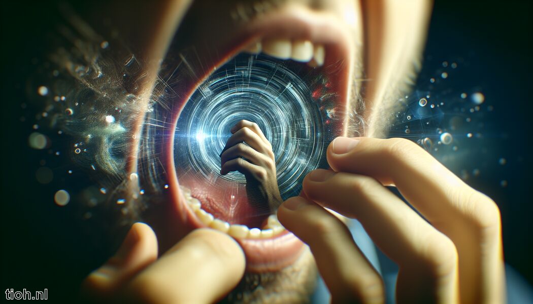 Persoonlijke groei en zelfreflectie stimuleren   - Betekenis droom iets uit je mond trekken