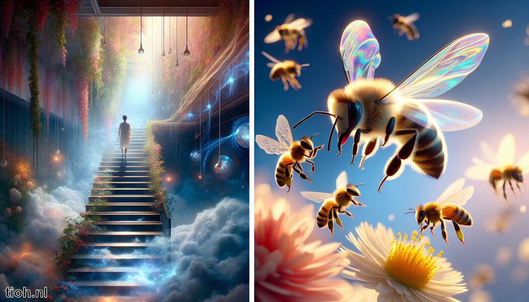 Bijen kunnen ook zorgen of angst symboliseren   - Droom je van een trap: Dit kan het betekenenDroom je van bijen