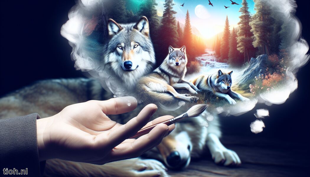 Signeert een sterk intuïtief gevoel   - Droom je van een wolvenroedel: Dit kan het betekenen