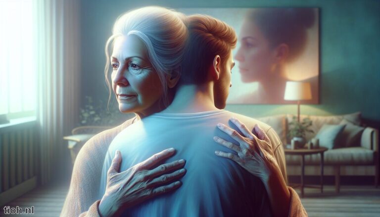 overleden oma geknuffeld in droom
