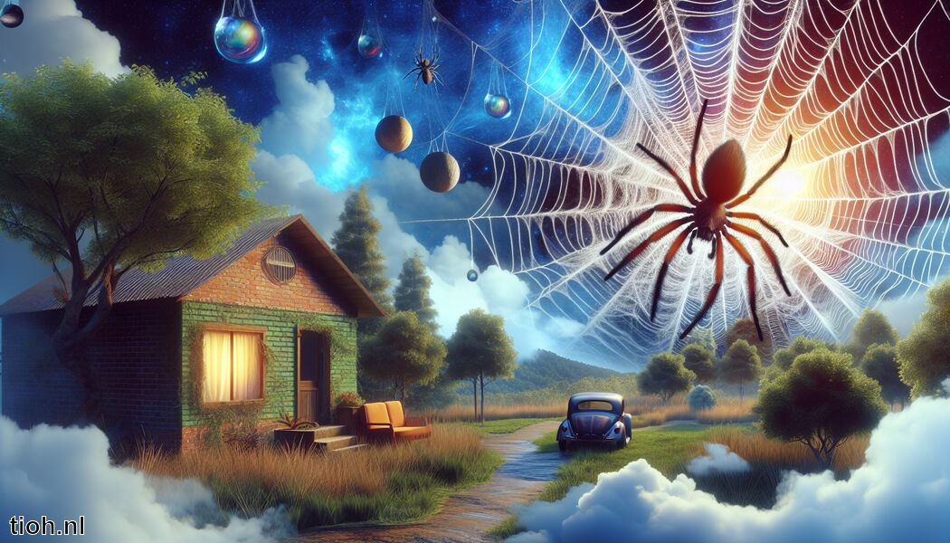 Droom je van een spinnenweb: Dit kan het betekenen
