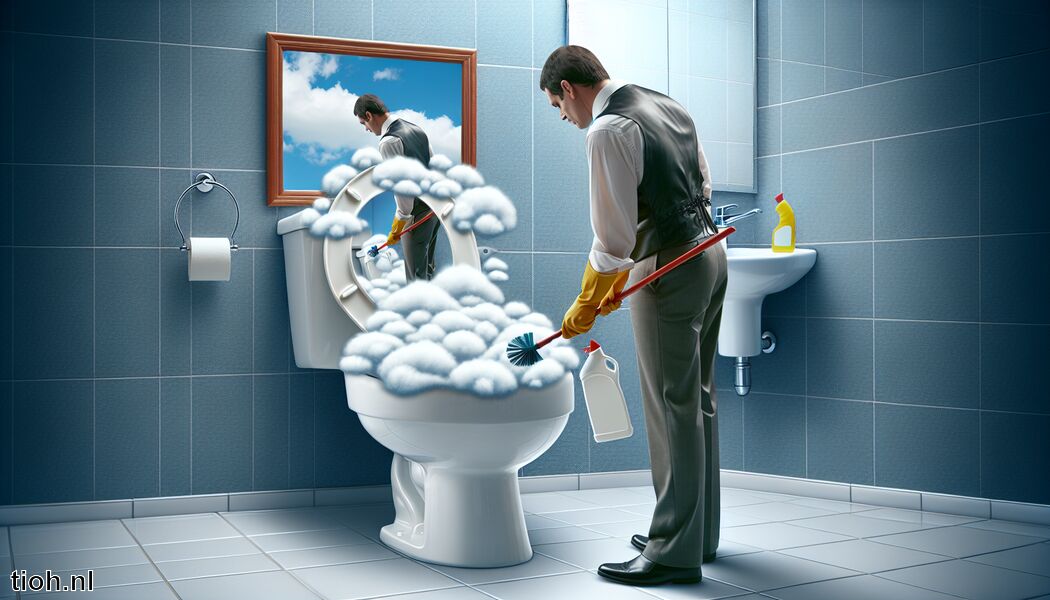 Droom je van het schoonmaken van een toilet: Dit kan het betekenen
