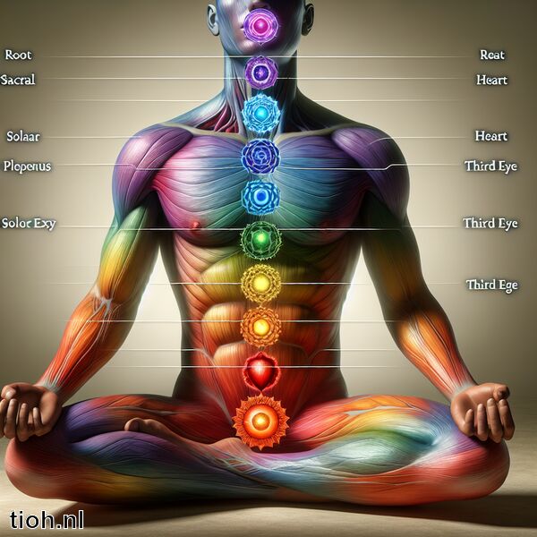 Overzicht chakra's