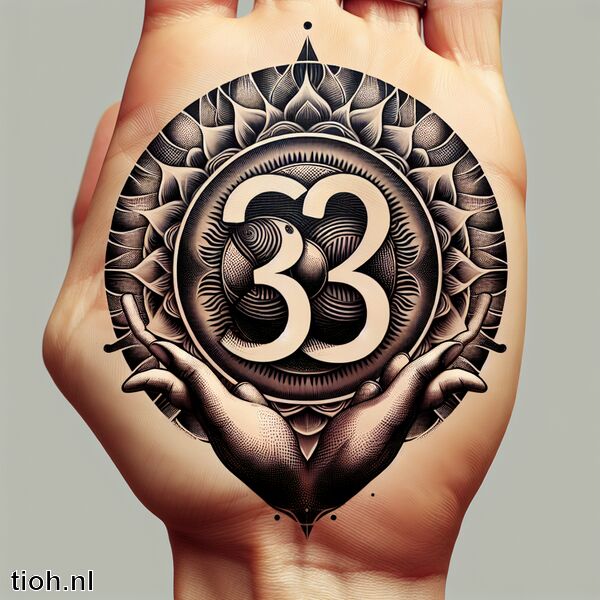 Tatoeage 333 Betekenis: Evenwicht en harmonie