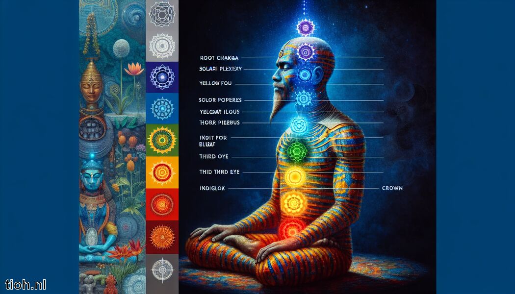 Overzicht chakra's