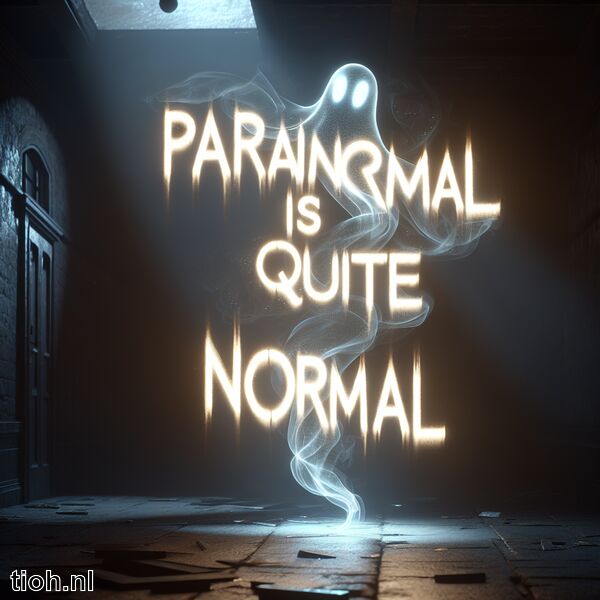 paranormaal heel normaal?