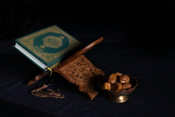 blue book beside brown wooden stick