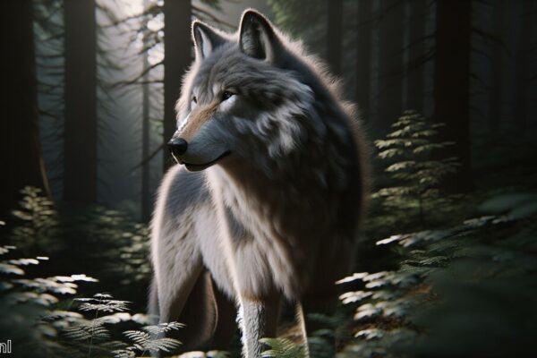 Krachtdier wolf