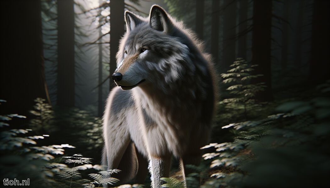 Krachtdier wolf