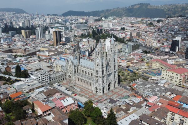 a large city with many buildings