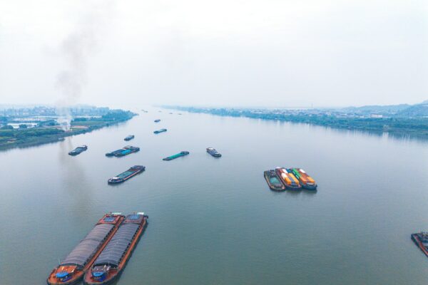 a large body of water filled with lots of boats