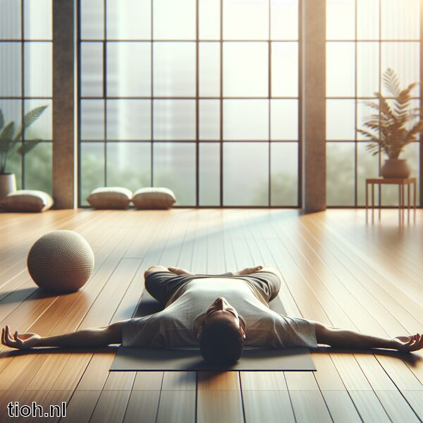 Yoga Pose: Savasana (Lijkhouding)