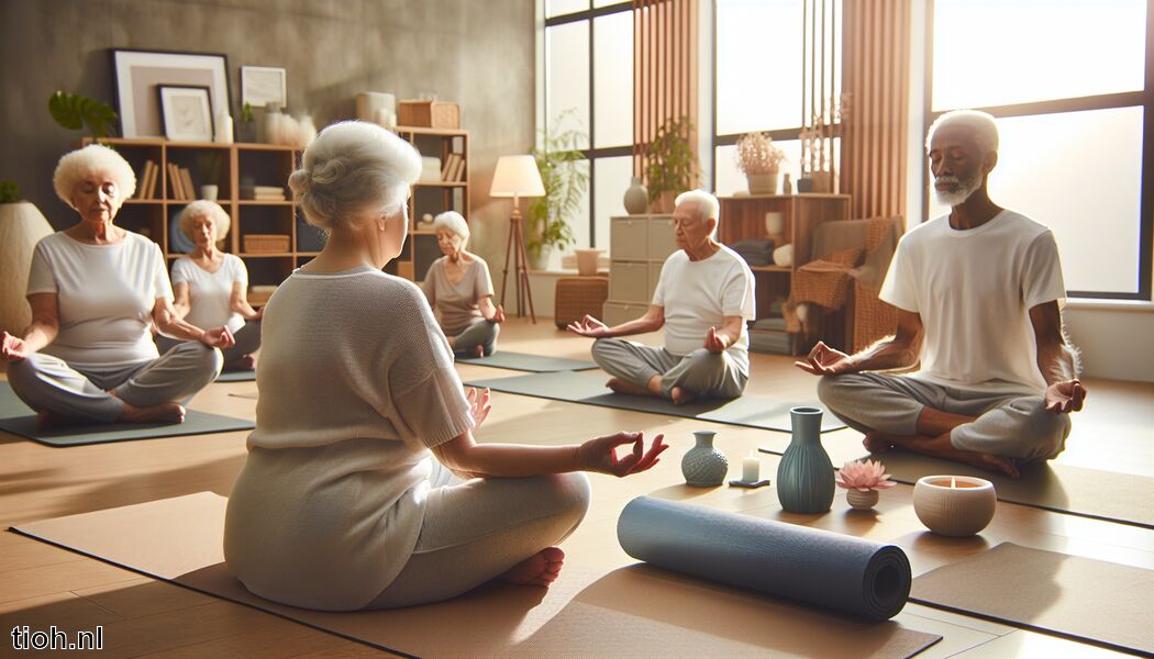 Bevordert betere ademhalingstechnieken   - Yoga voor ouderen (Gentle Yoga)