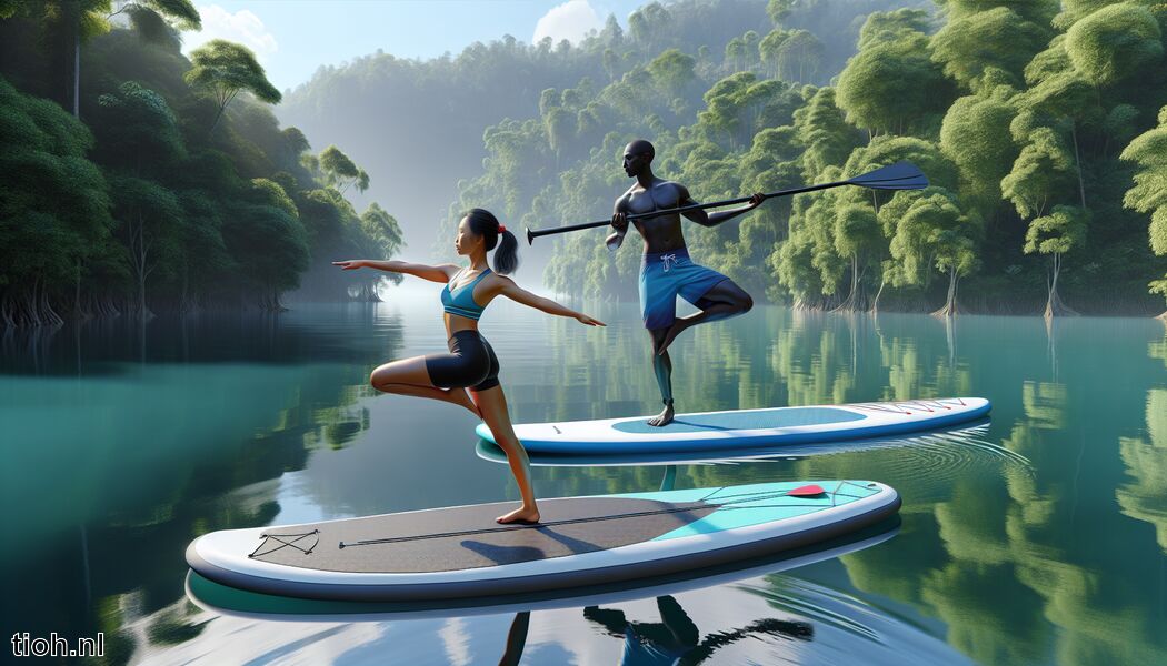 Geschikt voor beginners en gevorderden   - Wat is Paddleboard Yoga (SUP Yoga)