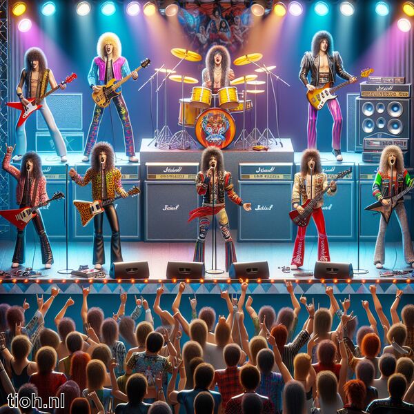 Rockmuziek in de jaren 80 » Legendarische hits en stijl