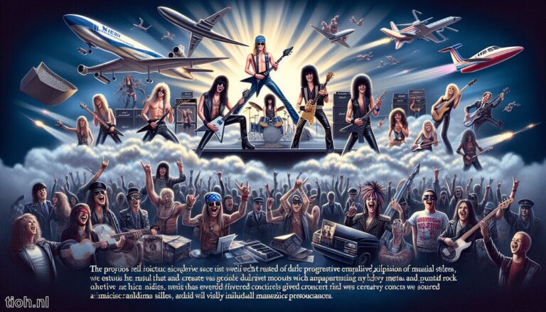 Rockmuziek in de jaren 80 » Legendarische hits en stijl