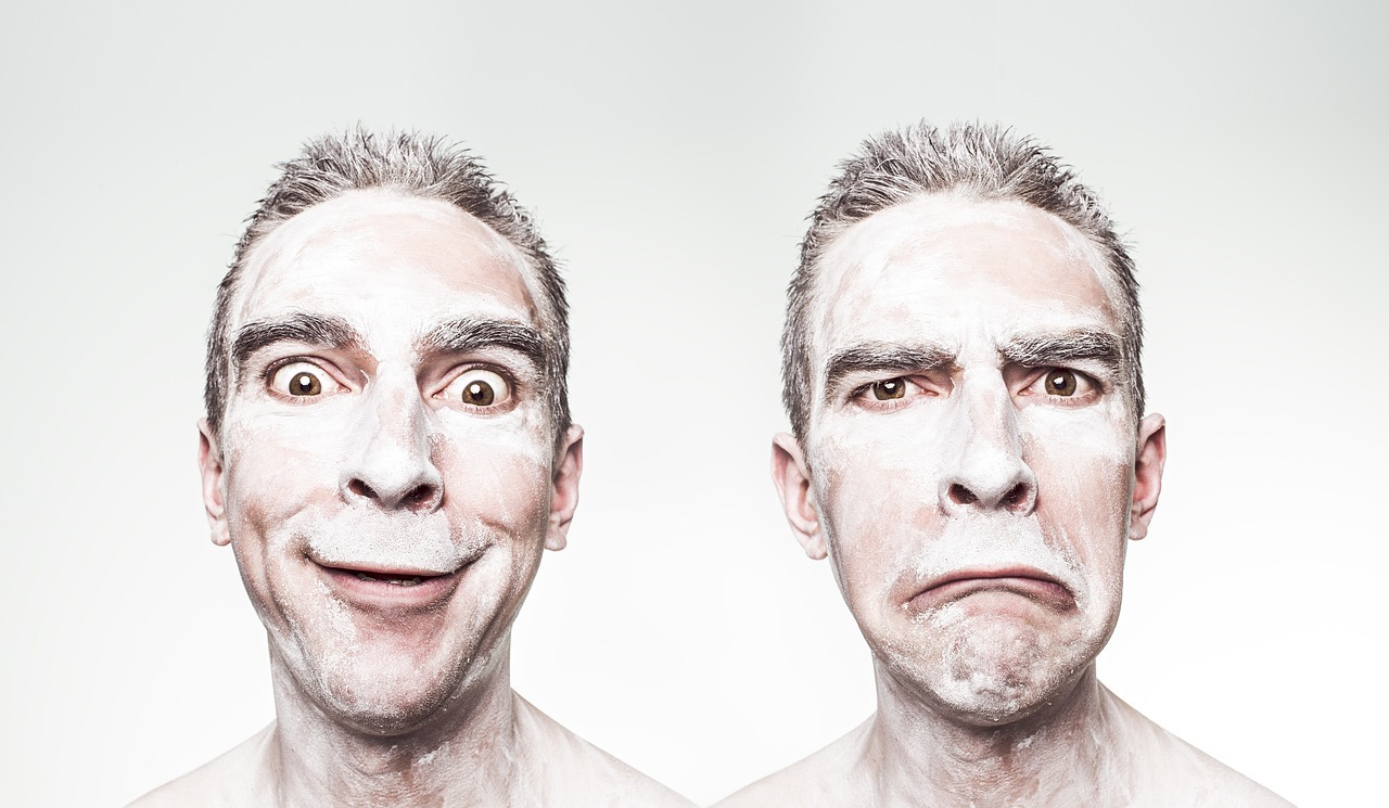 emotions, man, happy, sad, face, adult, male, people, delighted, disappointed, expression, make-up, very happy, very sad, person, weird, crazy, funny, portrait, guy, look, human, expressive, skin, grimace, snoot, mops and mows, smile, frown, mad, hair, eyes, mouth, nose, ears, contrast, emotions, man, man, man, happy, happy, happy, sad, sad, face, face, people, people, weird, crazy, funny, funny, funny, funny, funny, smile, smile, mad