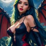 woman, ai generated, portrait, fantastic, fantasy