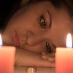 woman face, divorce, sadness, candles, goodbye, abandonment, divorce, divorce, divorce, divorce, divorce