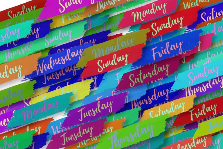 week, day, monday, wallpaper, background, colour, template, tuesday, wednesday, thursday, friday, saturday, sunday, events, date, time, days of the week, time management, week, week, monday, monday, wednesday, saturday, sunday, sunday, sunday, sunday, sunday